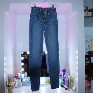 American Eagle Next Level Stretch Super Hi-Rise Jegiing